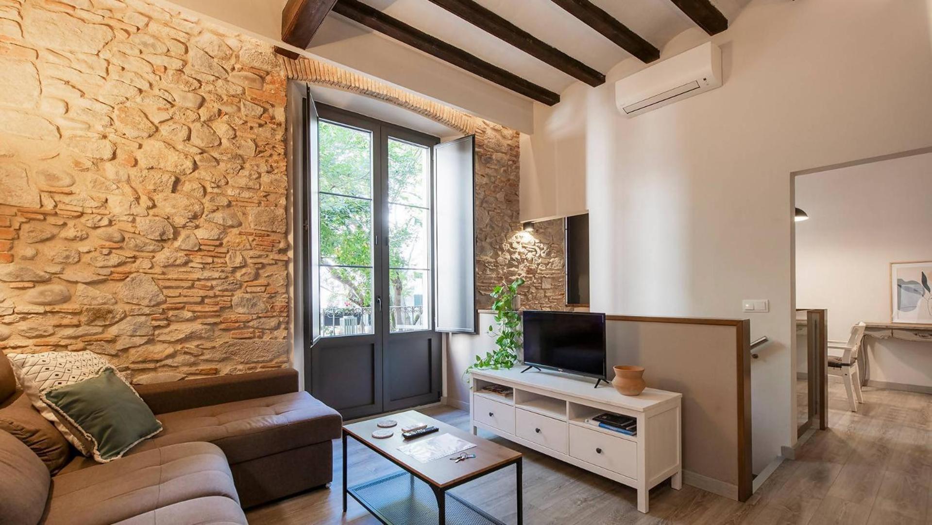 Old Town Duplex With Character Apartman Girona Kültér fotó