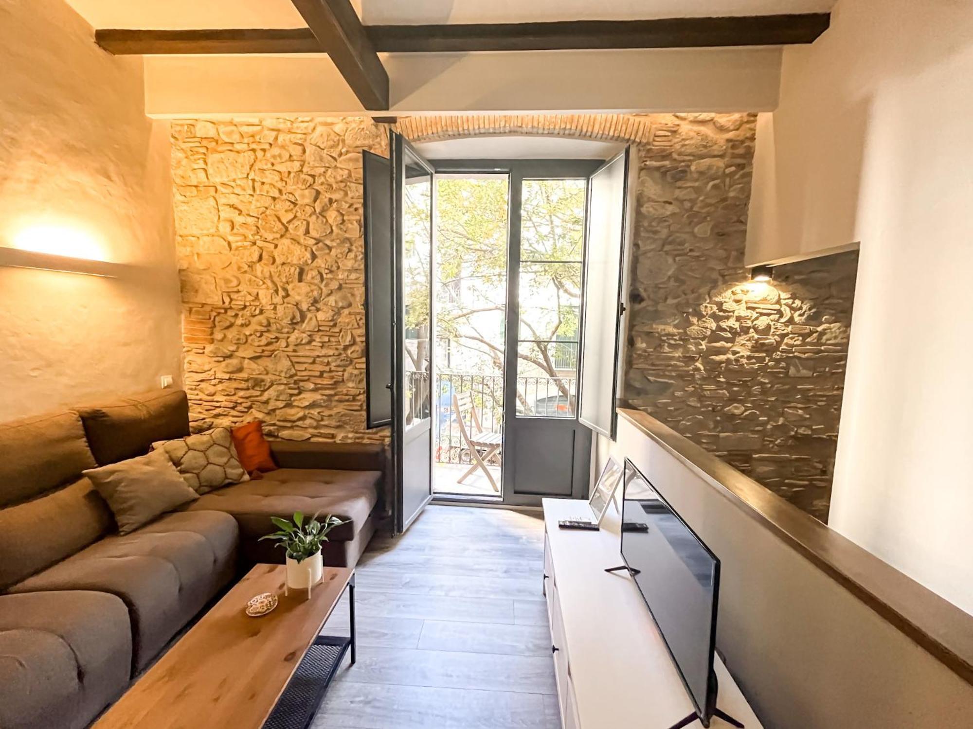 Old Town Duplex With Character Apartman Girona Kültér fotó