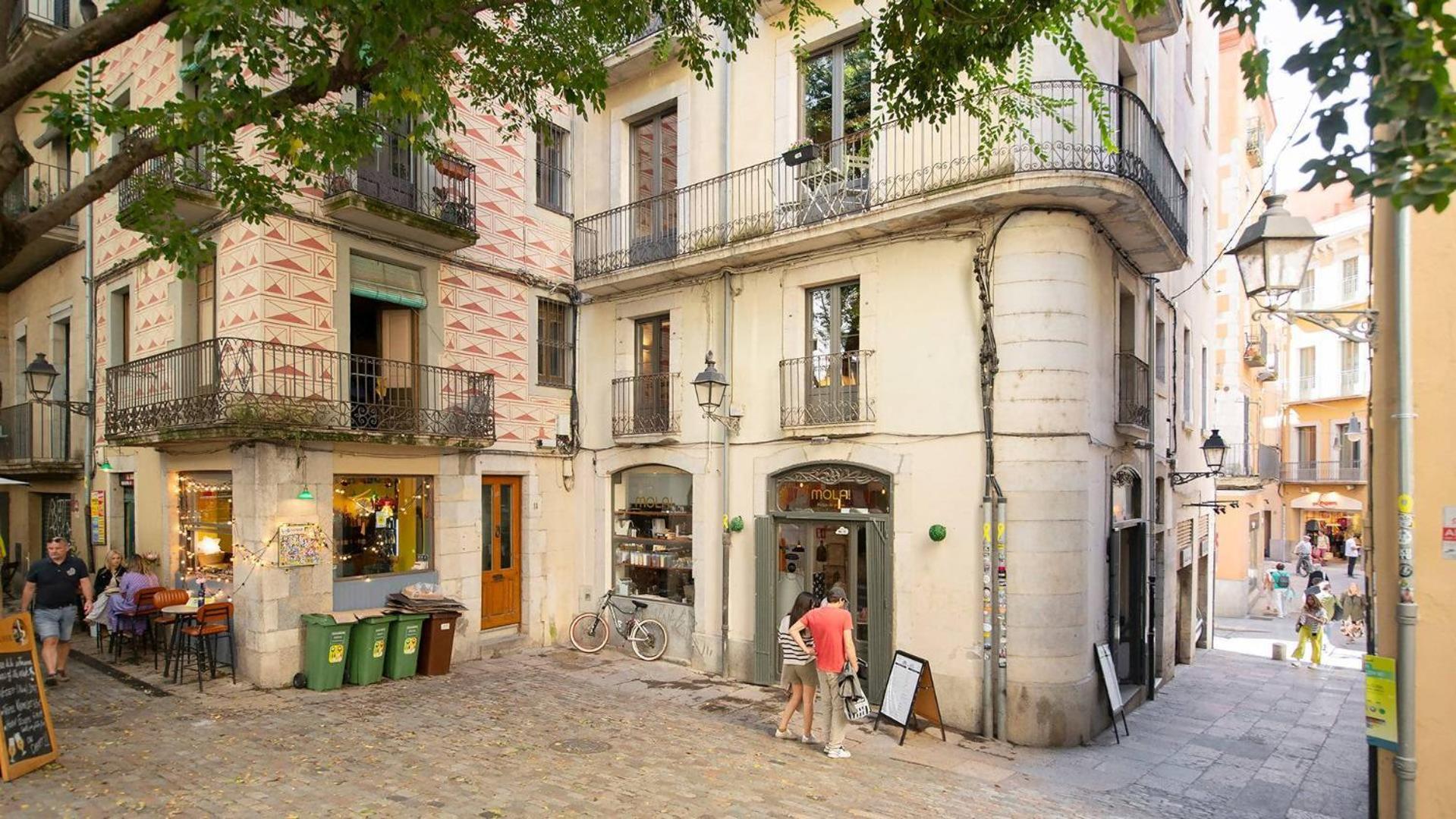Old Town Duplex With Character Apartman Girona Kültér fotó
