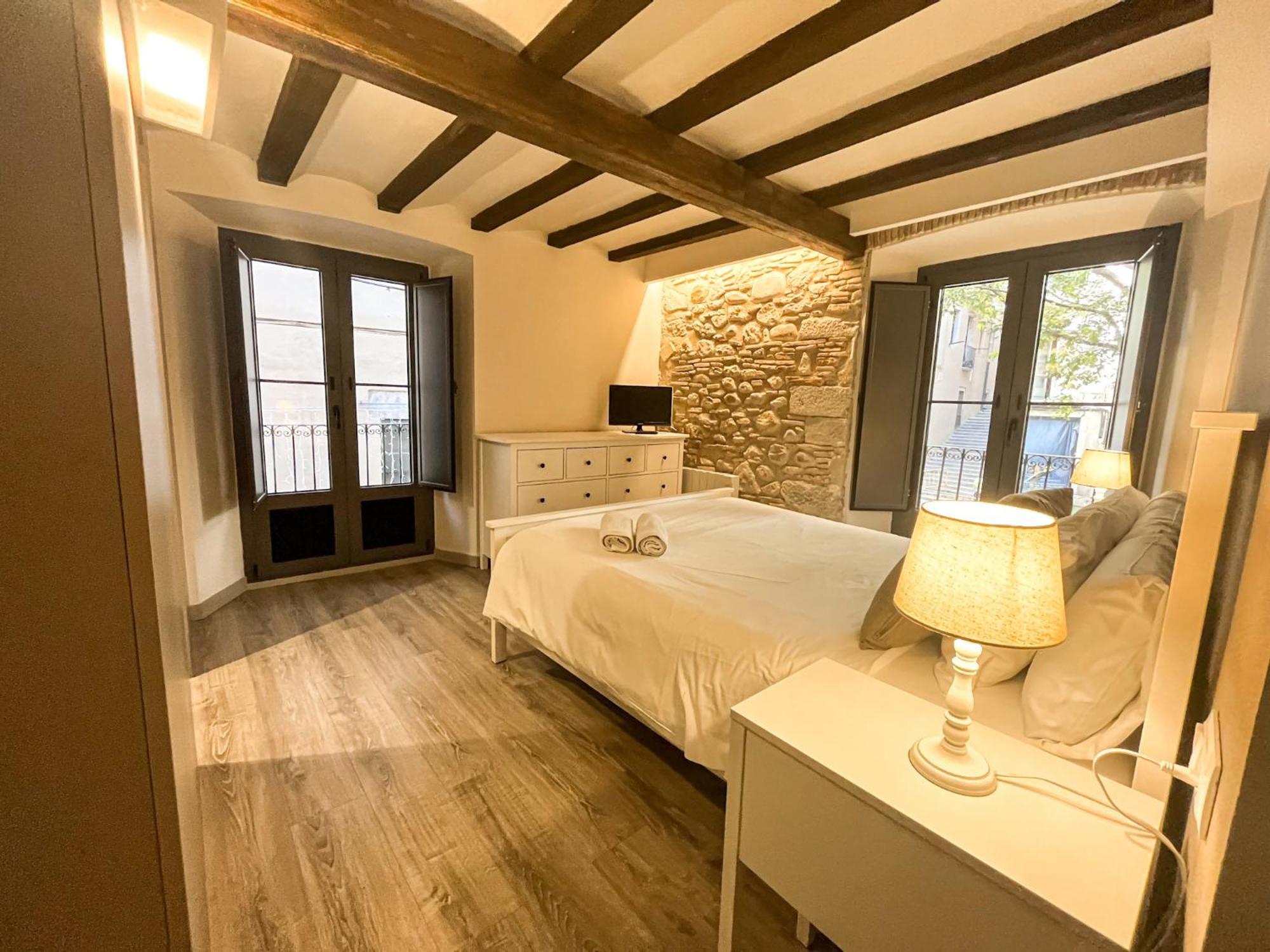 Old Town Duplex With Character Apartman Girona Kültér fotó